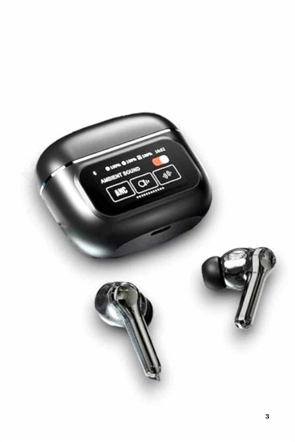 2.Nesil Pro Ekranlı Sesli Görüşme Yapabilen Kablosuz Bluetooth Kulaklık - Görsel 3