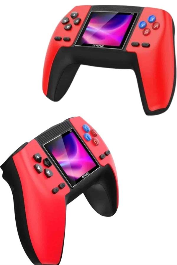 Retro Konsol P5 Uyumlu Taşınabilir 520 Oyunlu Kablosuz Game Stick - Görsel 5