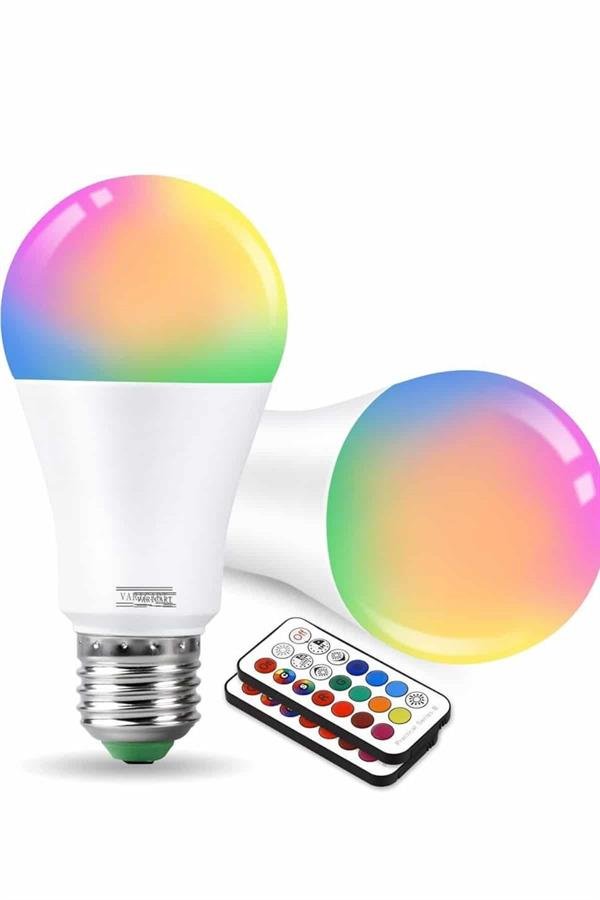 Ambiyans Aydınlatma RGB Led Lamba Kumandalı Renk Değiştirebilen - Görsel 4