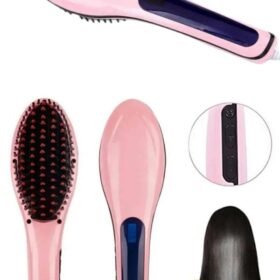 Saç Fırça Akıllı LCD Ekran Pratik Saç Düzleştirici Tarak Pratik Taşınabilir