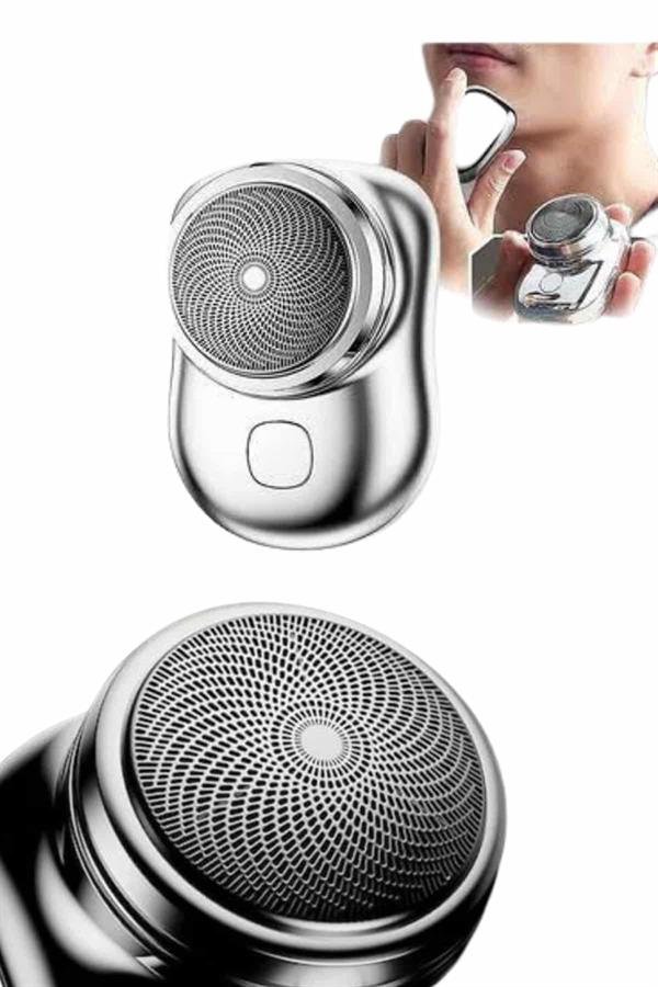 Elektrikli Mini Tıraş MakinesiTaşınabilir USB Şarjlı Kablosuz Tıraş Makinesi - Görsel 5