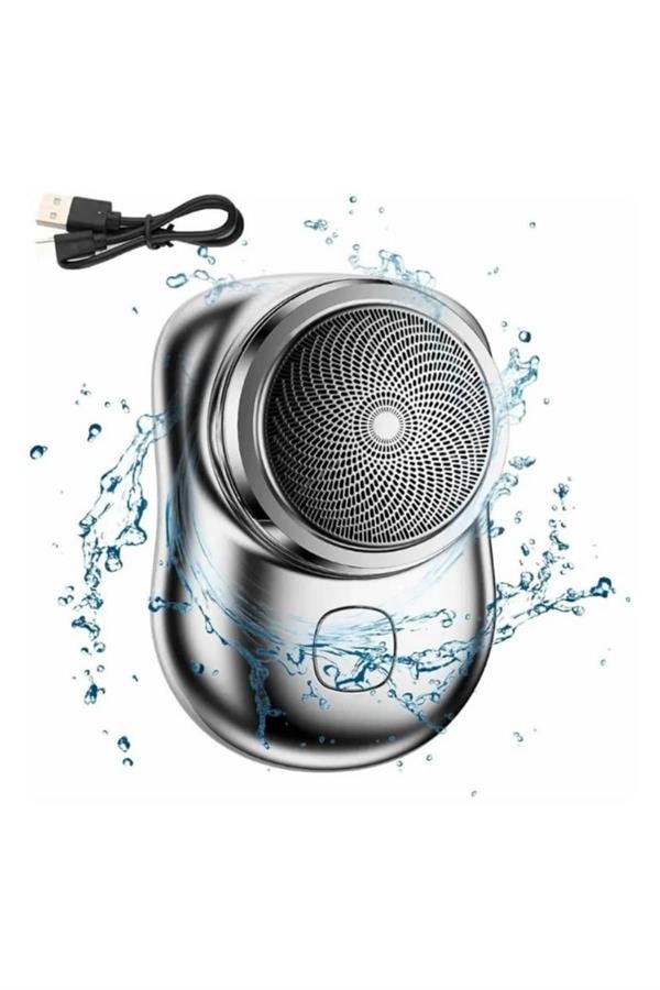 Mini Sıfır Sakal Yanak Tıraş Makinesi USB Şarjlı Sıfır Sakal Taşınabilir Korumalı - Görsel 3