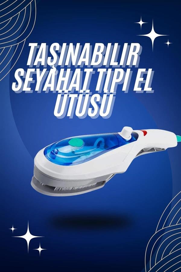 Taşınabilir Buharlı Ütü Ev Mini Giysi Temizleyici Asılı Ütü Makinesi - Görsel 2