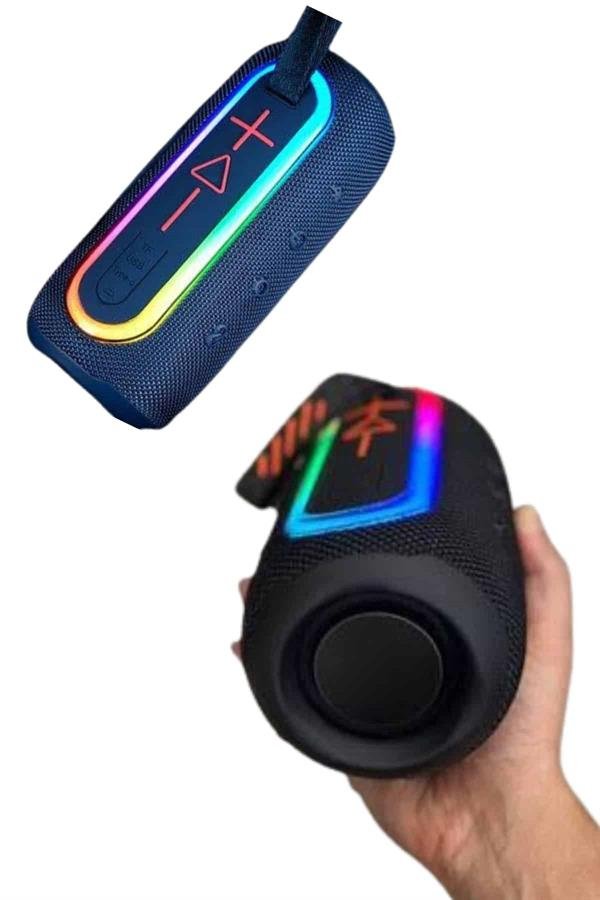 Bluetooth Hoparlör USB Şarjlı Uzun Pil Ömrü Android ve İOS Uyumlu Renkli - Görsel 4