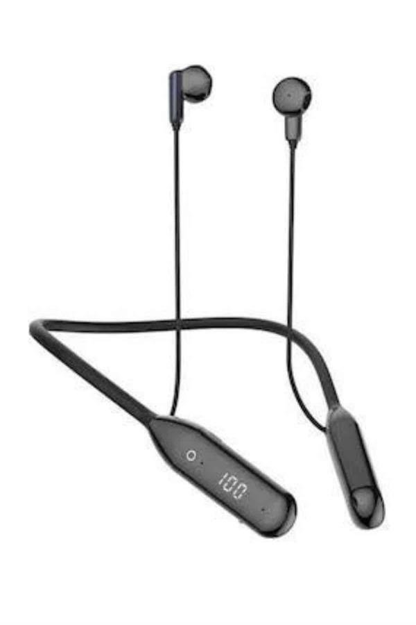 Kablolu Kulak İçi Bluetooth Kulaklık 60 Saat ANC Özellikli Boyun Bantlı - Görsel 5