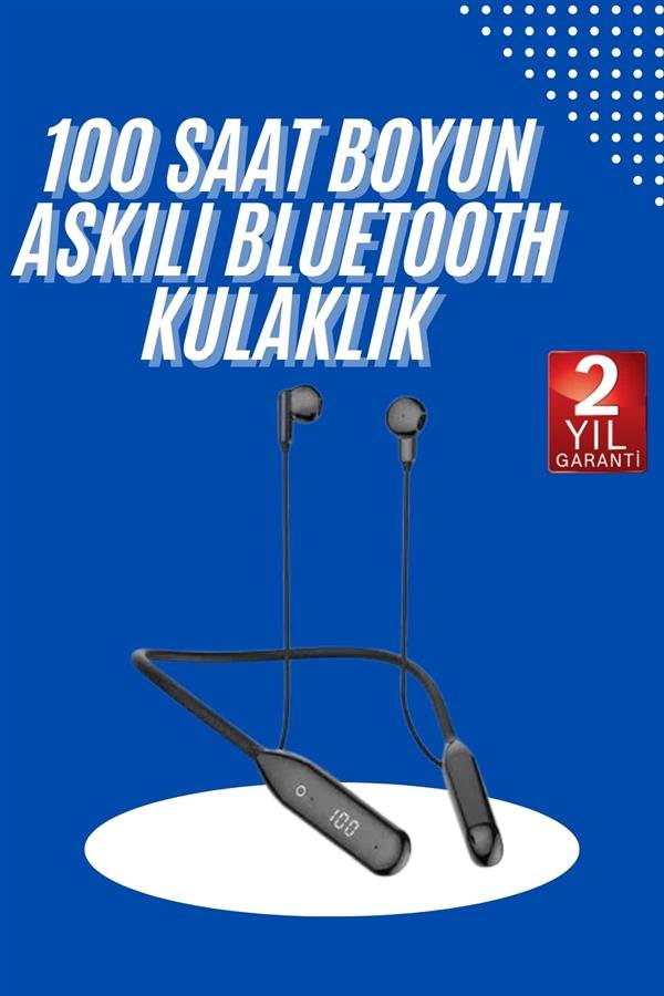 60 Saat Uyumlu Bluetooth Kulaklık Kablolu ANC Özellikli Kulaklık - Görsel 2