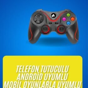 Kablosuz Oyun Kolu Bluetooth Joystick Gamepad Android Uyumlu