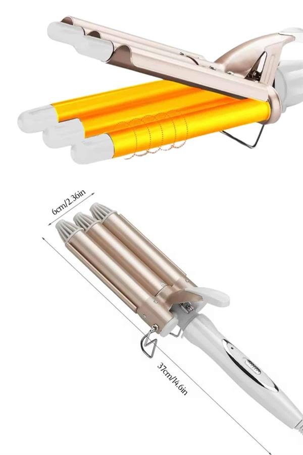 Wag Maşa Yeni Nesil Yüksek Isı Ayarlı Seramik Kaplama Saç Şekillendirici Doğal Bukle - Görsel 3