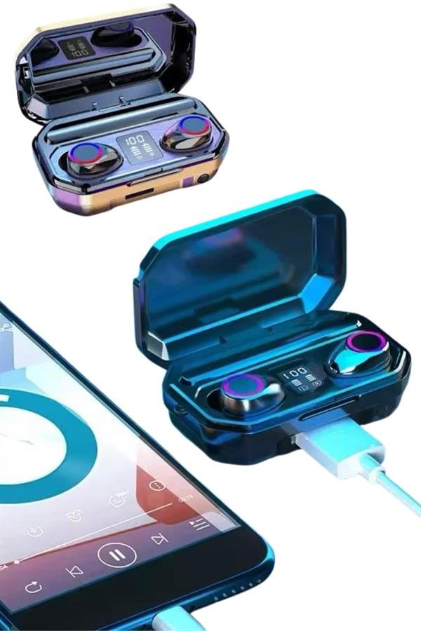 Bluetooth Kulaklık Android ve İOS Uyumlu ANC Özellikli Dijital Şarj Göstergeli - Görsel 4