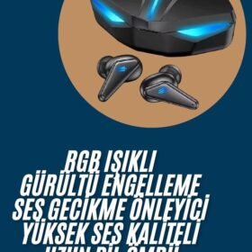 Wireless Gaming Kulaklık Mikrofonlu Bluetooth Oyuncu Kulaklığı
