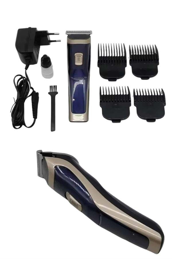 Tıraş Makinesi 4 Başlıklı Paslanmaz Çelik Bıçaklı Tüm Saç Tiplerine Uygun - Görsel 5