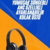 Wireless 5.0 Bluetooth Kablosuz Kulaklık ANC Özellikli Kulak Üstü Ayarlanabilir