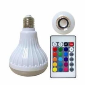 Lamba Hoparlör Ampül Görünümlü Renk Değiştirebilen Android ve İOS Uyumlu