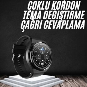 En Çok Tercih Edilen Akıllı Saat Amoled Ekran Nabız Sensörü GPS Uyumlu Adımsayar