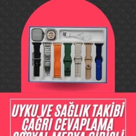 Akıllı Saat Unisex Akıllı Saat Çoklu Kordon Seçeneği Çelik Kordon Plastik Kordon