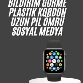 Akıllı Saat Çok Fonksiyonlu Uyku Takibi Adımsayar Nabız Ölçer Arama Cevaplayan