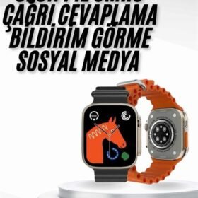 Yeni Nesil Akıllı Saat Müzik Dinleme Bildirim Görme Sesli Asistan Desteği