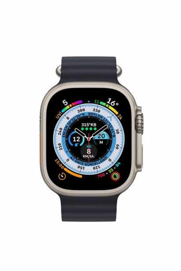 Yeni Nesil Akıllı Saat Müzik Dinleme Bildirim Görme Sesli Asistan Desteği - Görsel 4