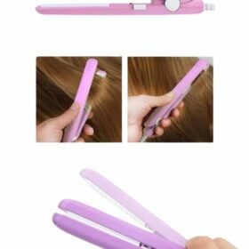 Saç Düzleştirici Pürüzsüz Parlaklık Seyahat Tipi Taşınabilir Seramik Kaplama