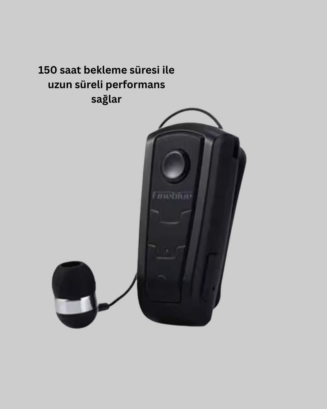 Kablosuz Bluetooth Kulaklık – Gürültü Önleyici Uzun Pil Ömürlü Çift Cihaz Bağlantılı - Görsel 2