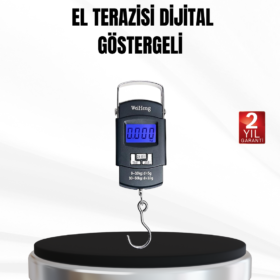 Dijital El Terazisi – Hassas Bavul Tartısı Gülen Yüz Tasarımlı