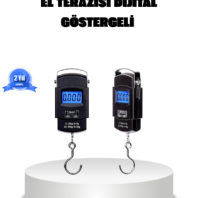 Dijital El Kantarı – 50 Kg Taşıma Kapasiteli Taşınabilir Hassas Tartı