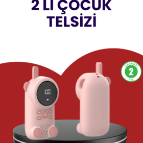 Uzun Menzilli Bebek Telsizi – VOX Modlu Renkli LCD Ekranlı