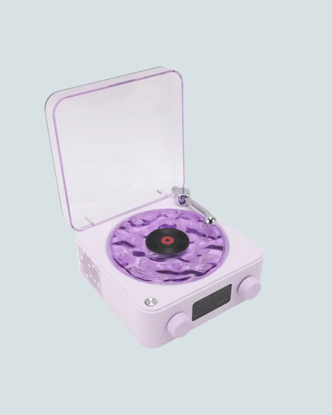 Retro Pikap Hoparlör – Şarjlı Kablosuz Projektör ve Gece Lambası - Görsel 5