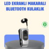 Titreşimli Bluetooth Kulaklık – Uzun Pil Ömrü Dijital Ekranlı Kablosuz Tasarım