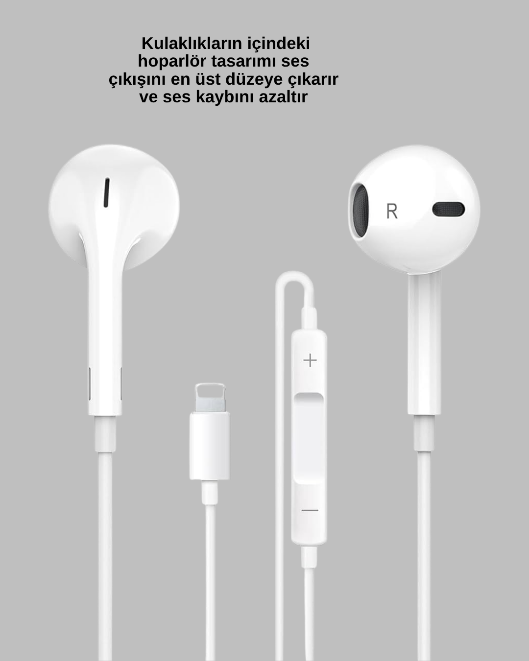 Ergonomik Tasarımlı Stereo Ses Performanslı Kablolu Kulaklık - Görsel 2