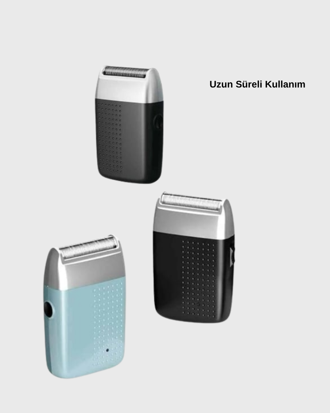 Kablosuz Şarjlı Sakal Tıraş Makinesi – Kuru Kullanım Uzun Pil Ömrü - Görsel 3