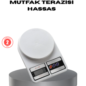 Hassas Dijital Mutfak Tartısı – 1g Doğruluk LCD Ekran Otomatik Kapanma