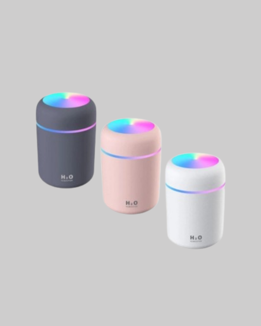 Taşınabilir USB Mini Nemlendirici – LED Aydınlatmalı Çift Püskürtme Modu - Görsel 2