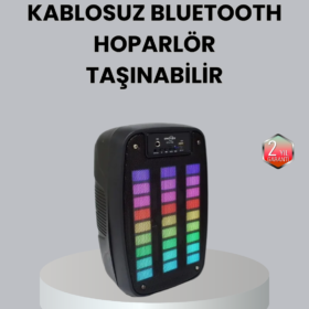 Kablosuz Bluetooth Müzik Cihazı – 2 Saat Batarya Süresi Şık ve Taşınabilir