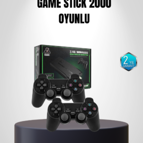 20000 Oyunlu 4K Retro Game Stick – Kablosuz Çift Kollu Atari Konsolu