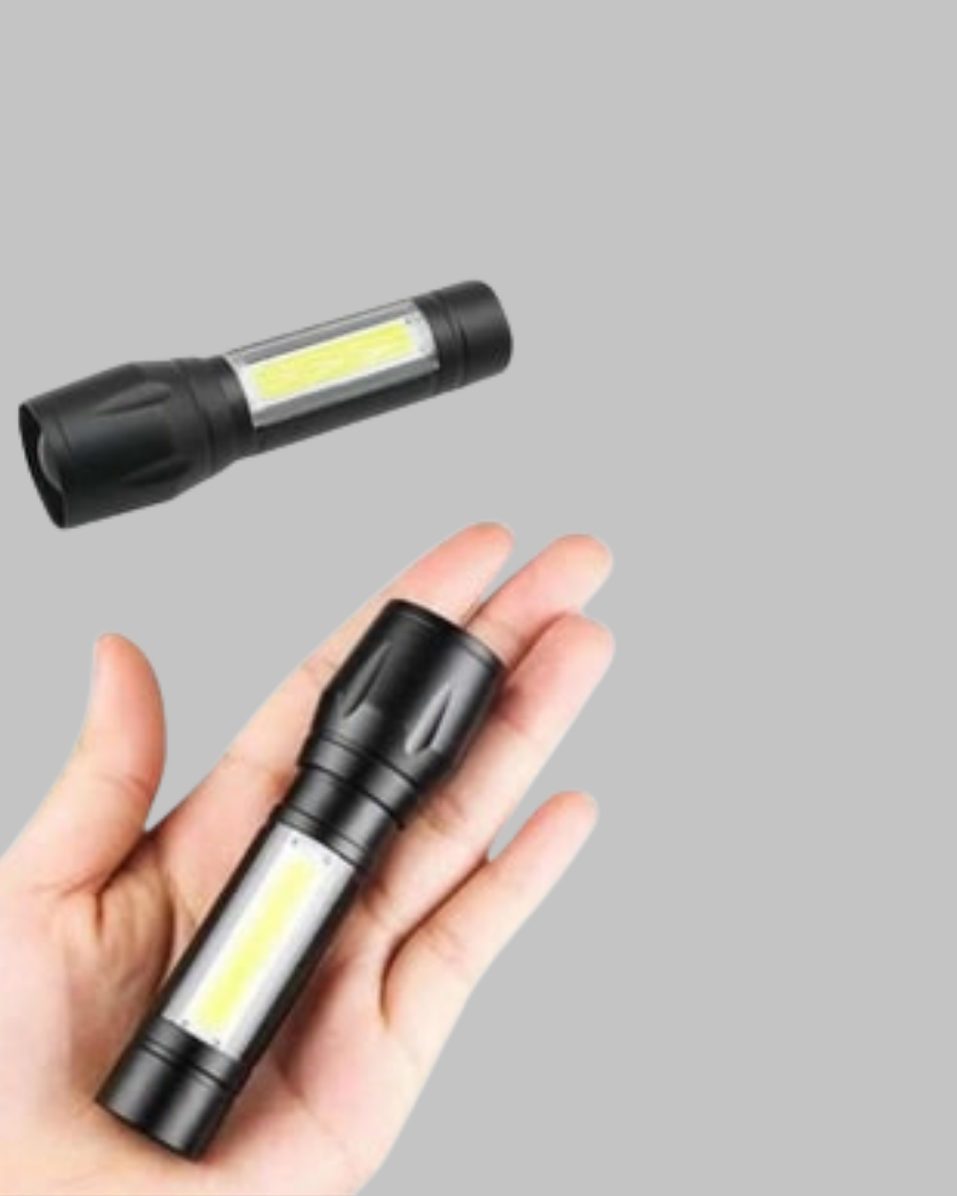 Profesyonel 4 Modlu Şarjlı El Feneri | 1300 mAh Batarya | Cree LED Teknolojisi - Görsel 4