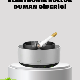 Küllük ve Hava Temizleyici 2’si 1 Arada – Sigara Kokusu Giderici Araba ve Ofis İçin