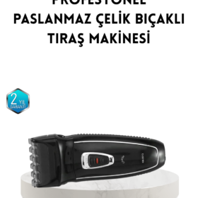 Unisex Şarjlı Saç ve Sakal Kesme Makinesi – Sessiz Motor 1–12 mm Ayarlanabilir Başlık