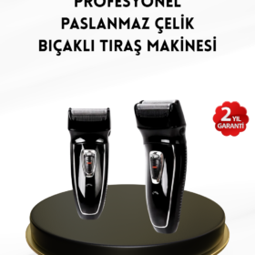 Uzun Pil Ömürlü Şarjlı Tıraş Makinesi – Hızlı Şarj Ergonomik Tasarım Çok Yönlü Kullanım