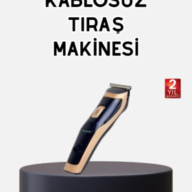 Profesyonel Şarjlı Saç ve Sakal Kesme Makinesi – Unisex 12 mm Ayarlanabilir Başlık