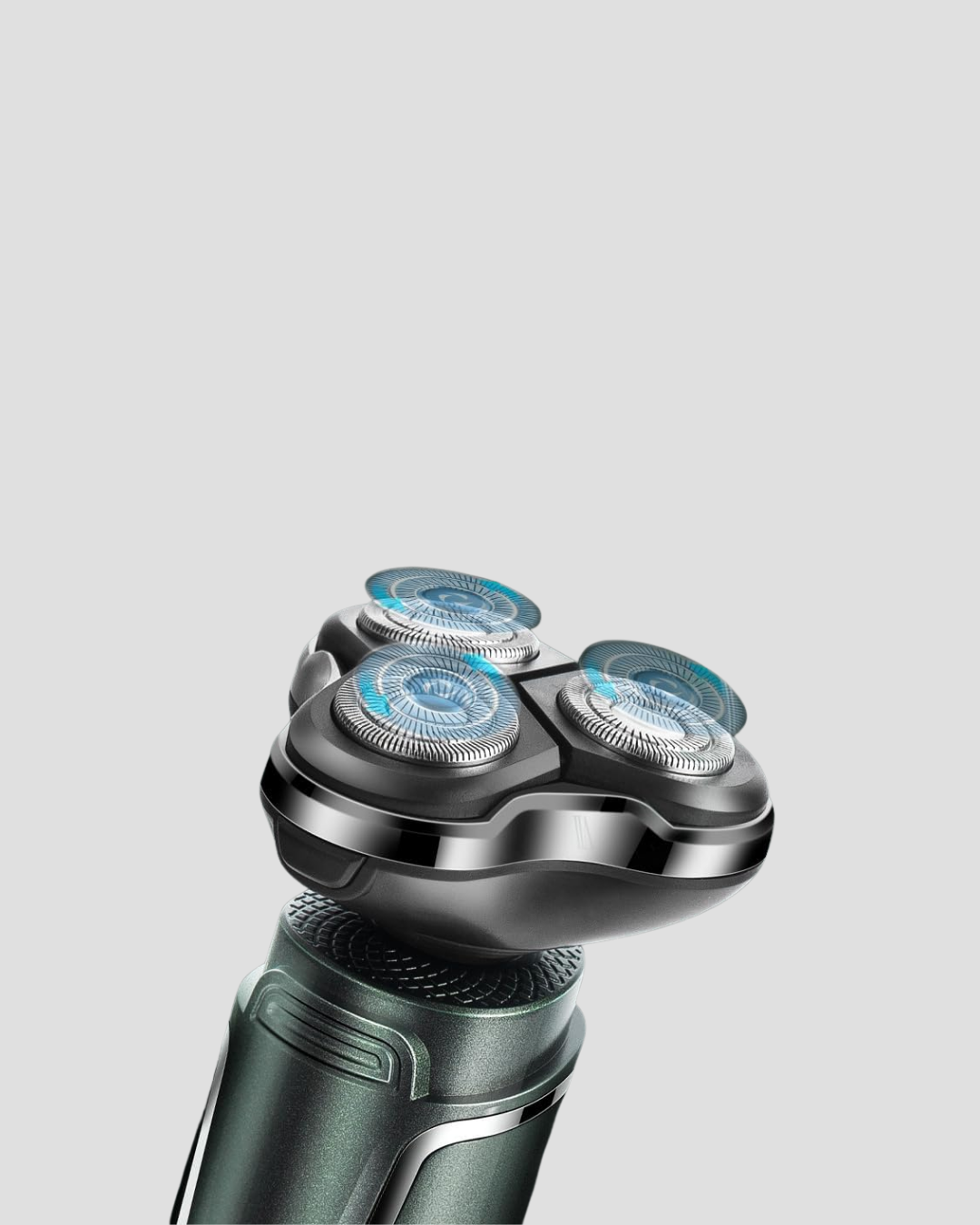 3D Akıllı Kesim Teknolojili Şarjlı Tıraş Seti – 3 Başlıklı Paslanmaz Çelik Bıçaklı - Görsel 3