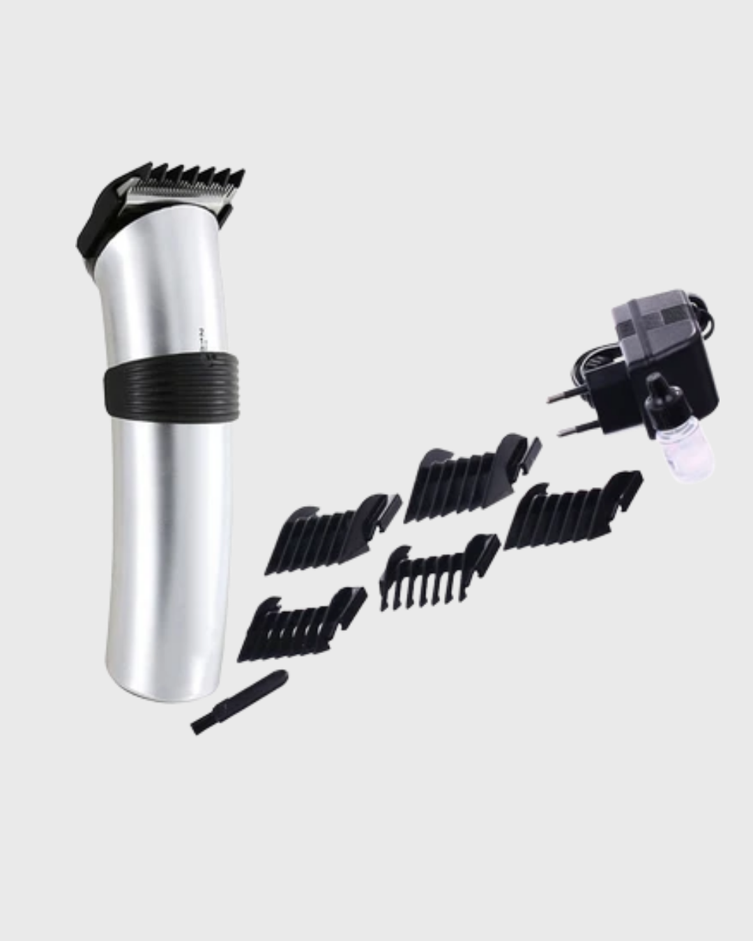 Şarjlı Saç ve Sakal Kesme Makinesi – Paslanmaz Çelik Bıçak Ayarlanabilir Başlık - Görsel 2