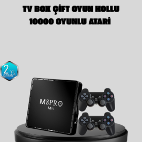 10K Ultra HD M8Pro Mini 2 – 64 GB Depolama Android 12 Oyun ve TV Deneyimi Bir Arada