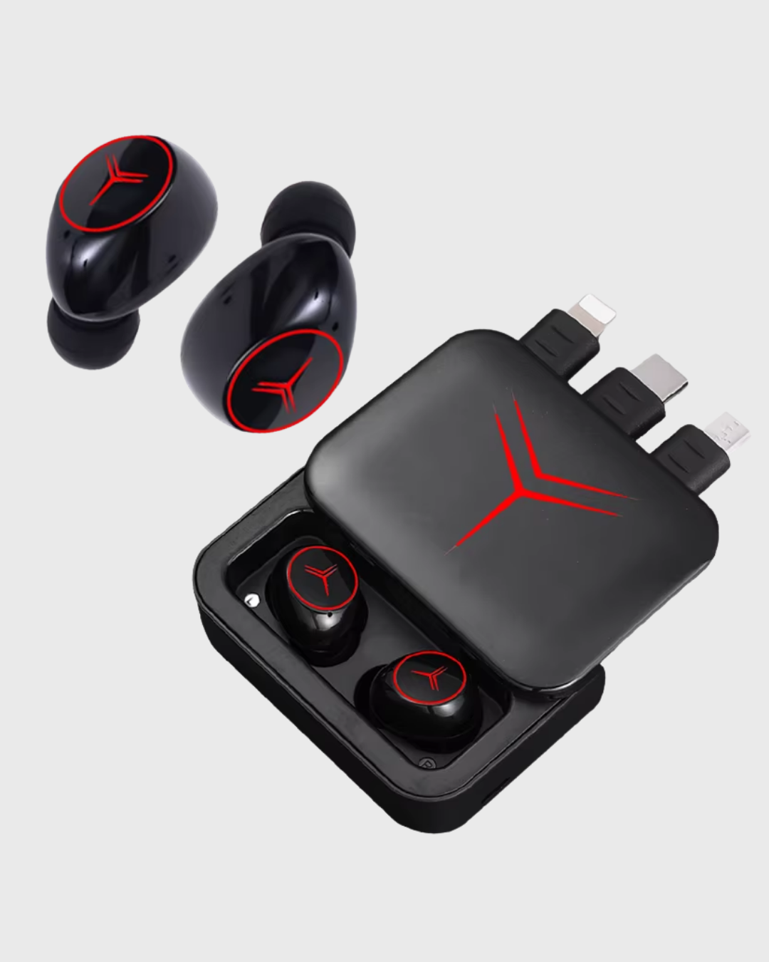 Bluetooth Powerbank Kulaklık – Kablosuz Uzun Pil Ömrü Dokunmatik ve Yüksek Ses Kalitesi - Görsel 2