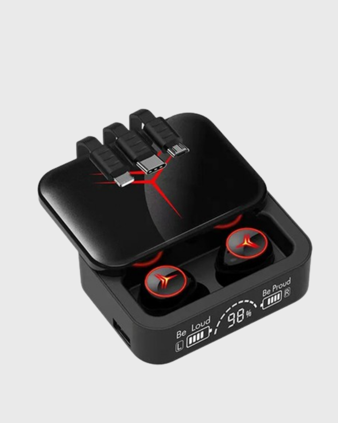 Bluetooth Powerbank Kulaklık – Kablosuz Uzun Pil Ömrü Dokunmatik ve Yüksek Ses Kalitesi - Görsel 3