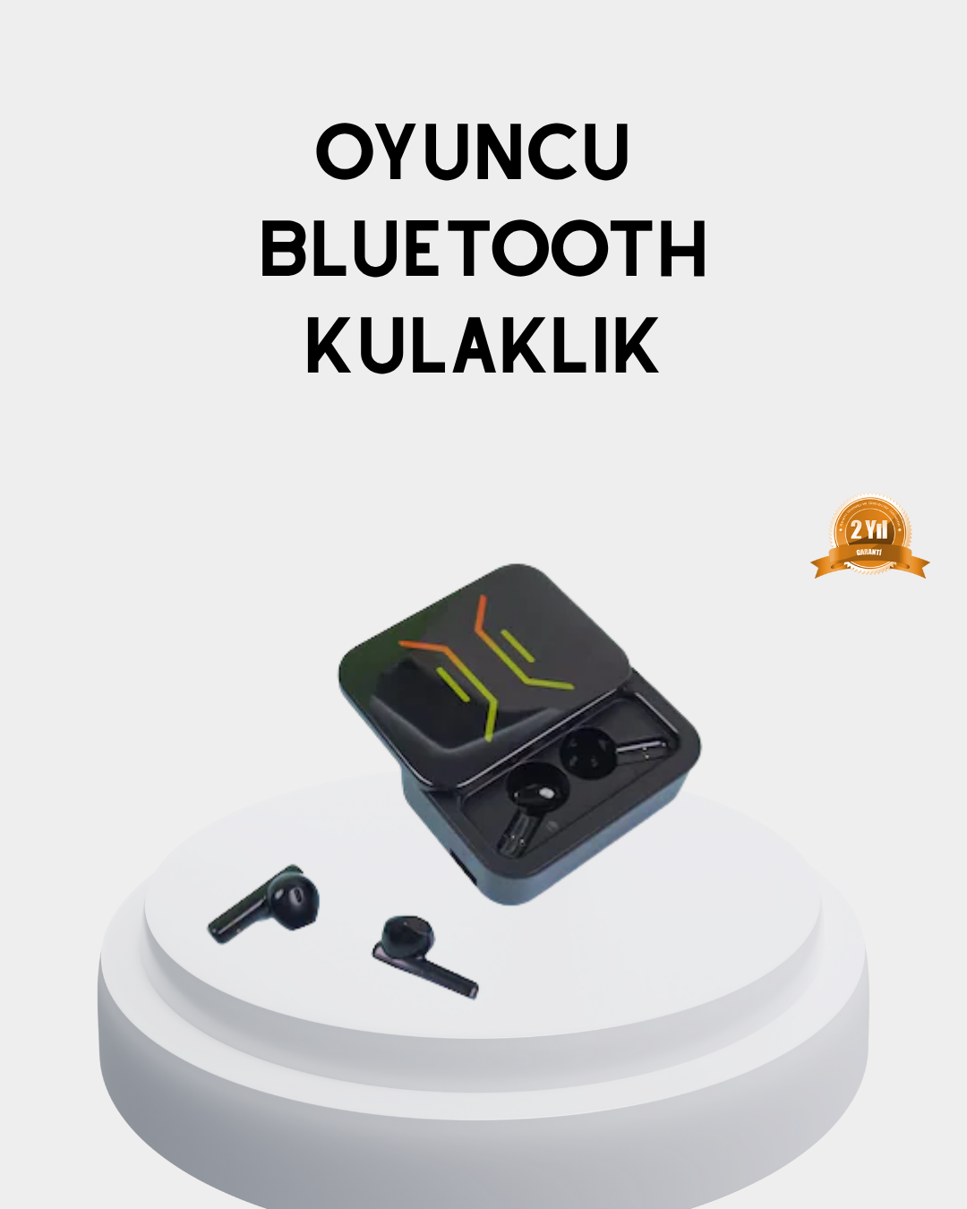 Bluetooth 5.3 Kulaklık – Kablolu & Kablosuz Kullanım 2000 mAh Powerbank 4 Saat Kesintisiz Müzik