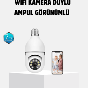 360 Derece Dönebilen Akıllı Duylu Kamera – PTZ Uzaktan Kontrol Hareket Algılama