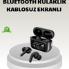 Bluetooth 5.3 ANC Kablosuz Kulaklık – Dokunmatik Kontrol Dijital Ekran ve Uzun Pil Ömrü