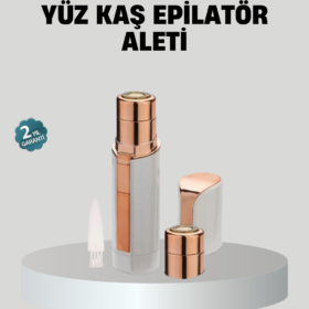 Kadınlar İçin Yüz ve Kaş Epilatörü – Hassas Cilt Dostu Pil ile Çalışan Taşınabilir ve Şık Tasarım