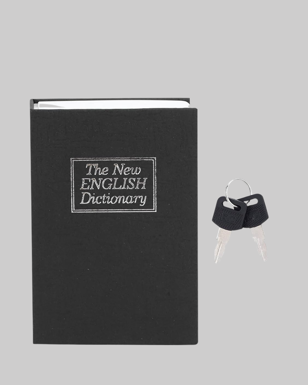 Gizli Kitap Kasa – Metal Gövdeli Anahtarlı - Görsel 2